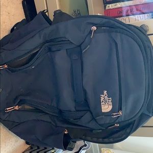 North face backpack used for one school year
